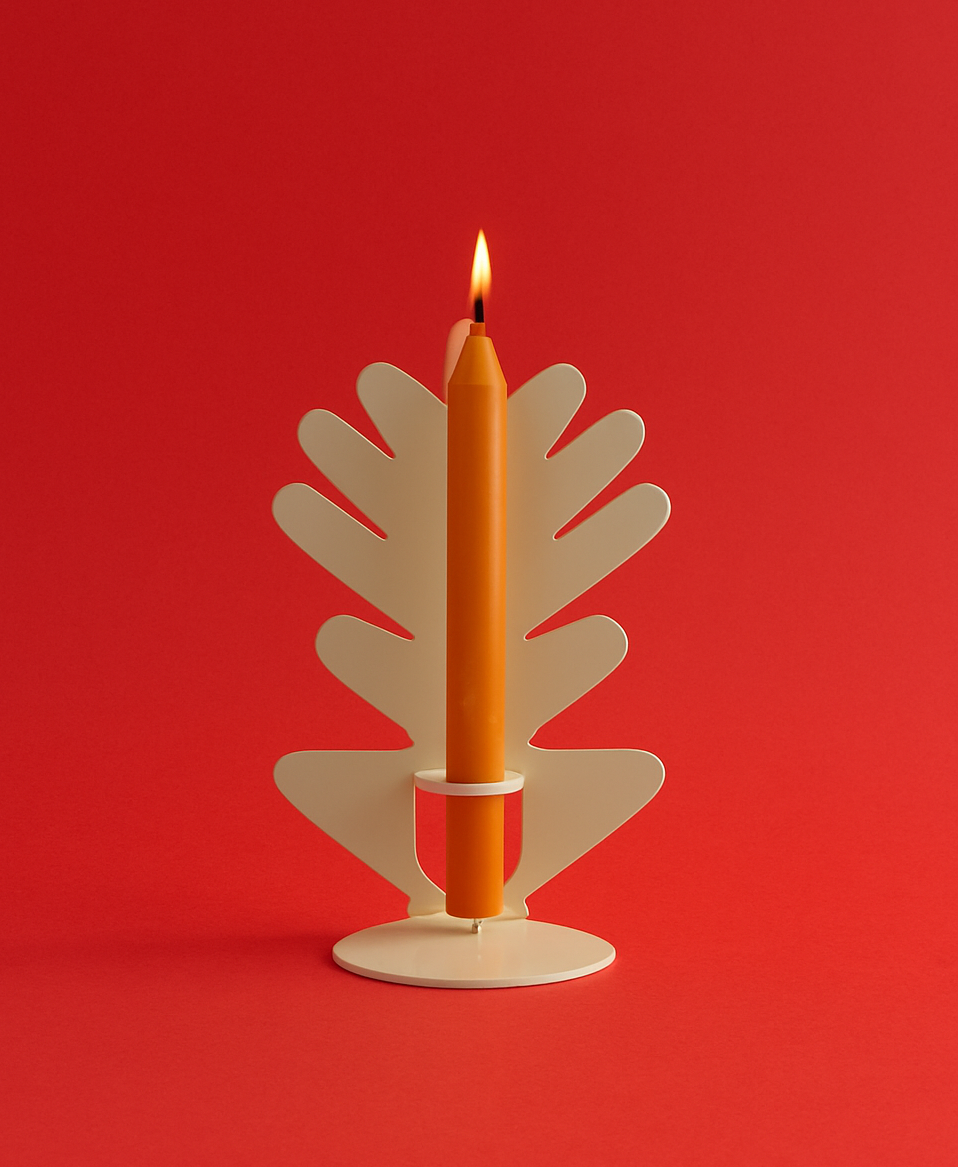 פמוטי אלומיניום צבוע | גל מלניק